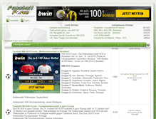 Tablet Screenshot of fussball-foren.net